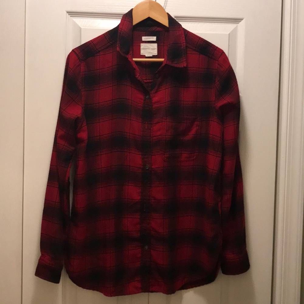 Americans eagles long sleeve shirt button down